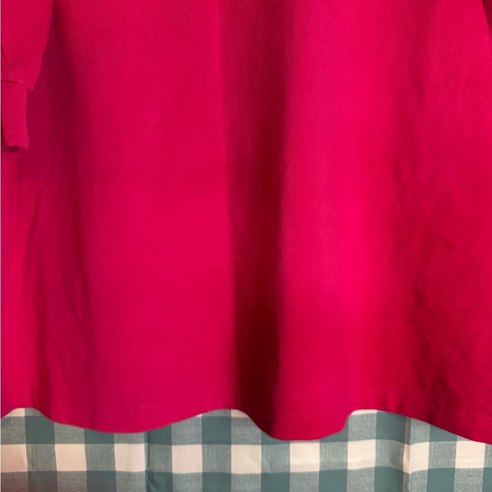 The Drop Women's Vibrant Pink Blouse with Puff Sleeves - Picture 4 of 8